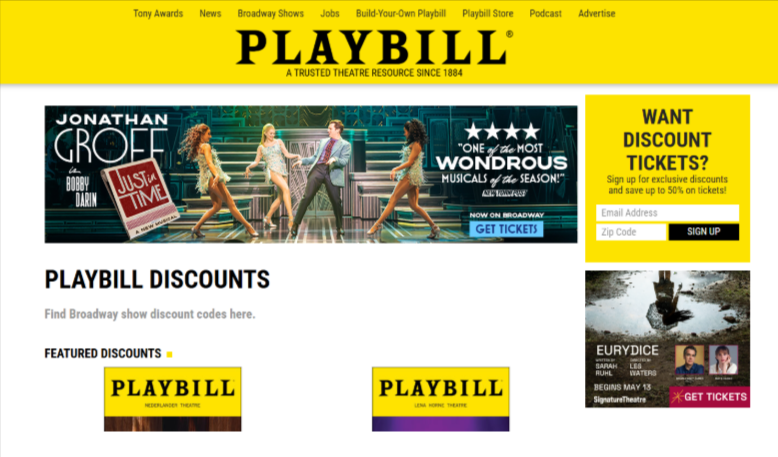 Playbill Playbill