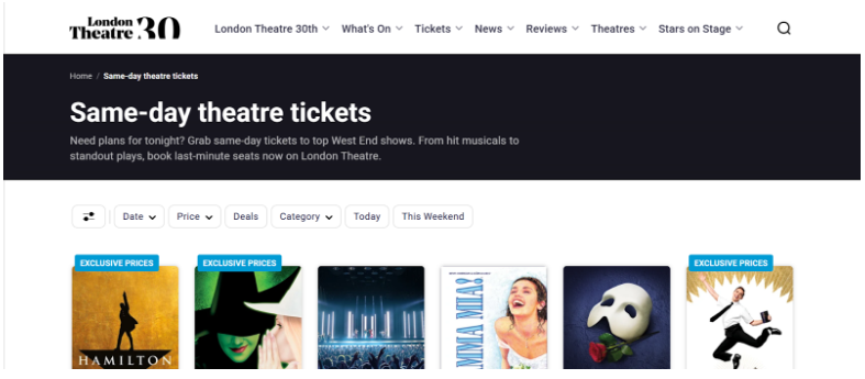 London Theatre London Theatre
