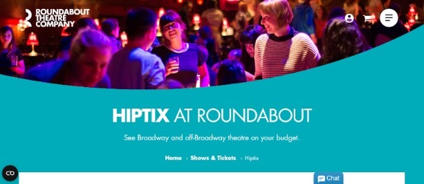 Roundabout Theatre HipTix
