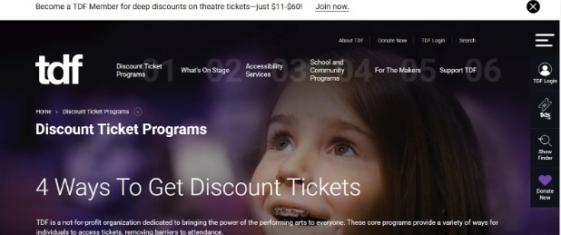 TDF (Theatre Development Fund) TDF (Theatre Development Fund)