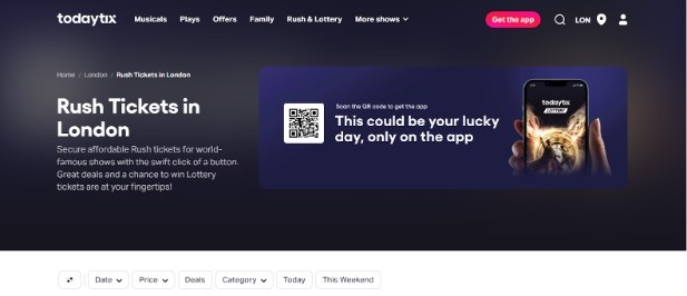 TodayTix App TodayTix App