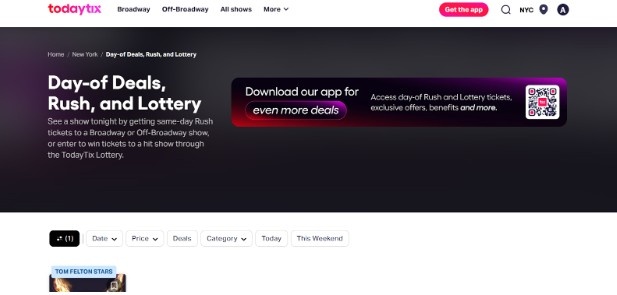 TodayTix App